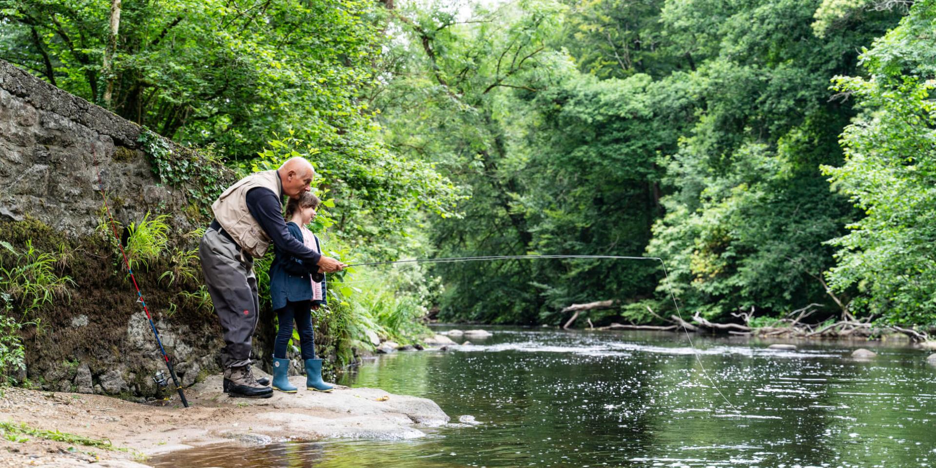 Animation pêche sur le Léguer