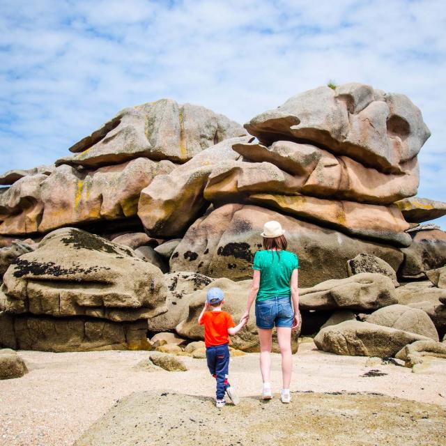 Balade sur la Côte de Granit Rose