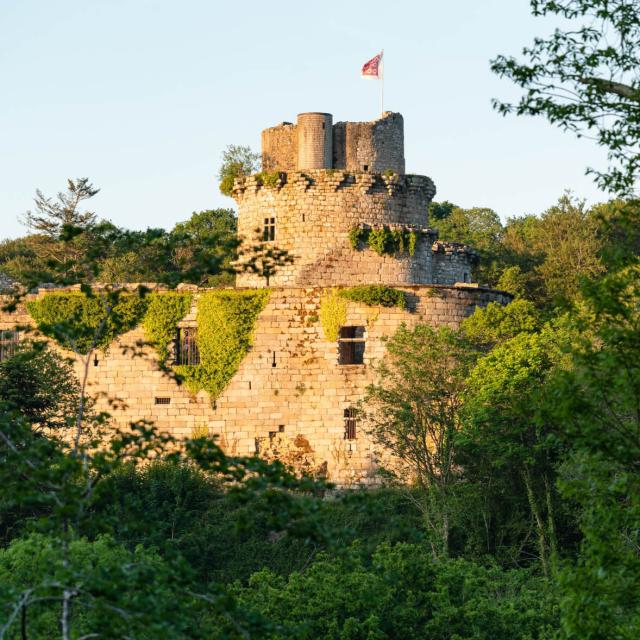 partir-en-avril-cote-de-granit-rose@Château de Tonquédec - La Lanterne