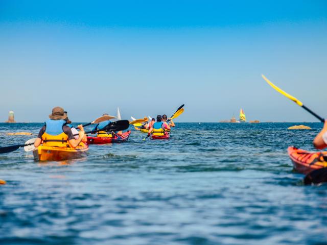 Kayak à Plougrescant