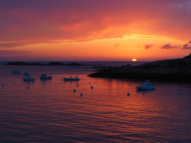 Sunset Coz Pors Trégastel