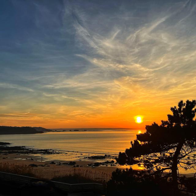 Sunset at Beg Léguer - Lannion