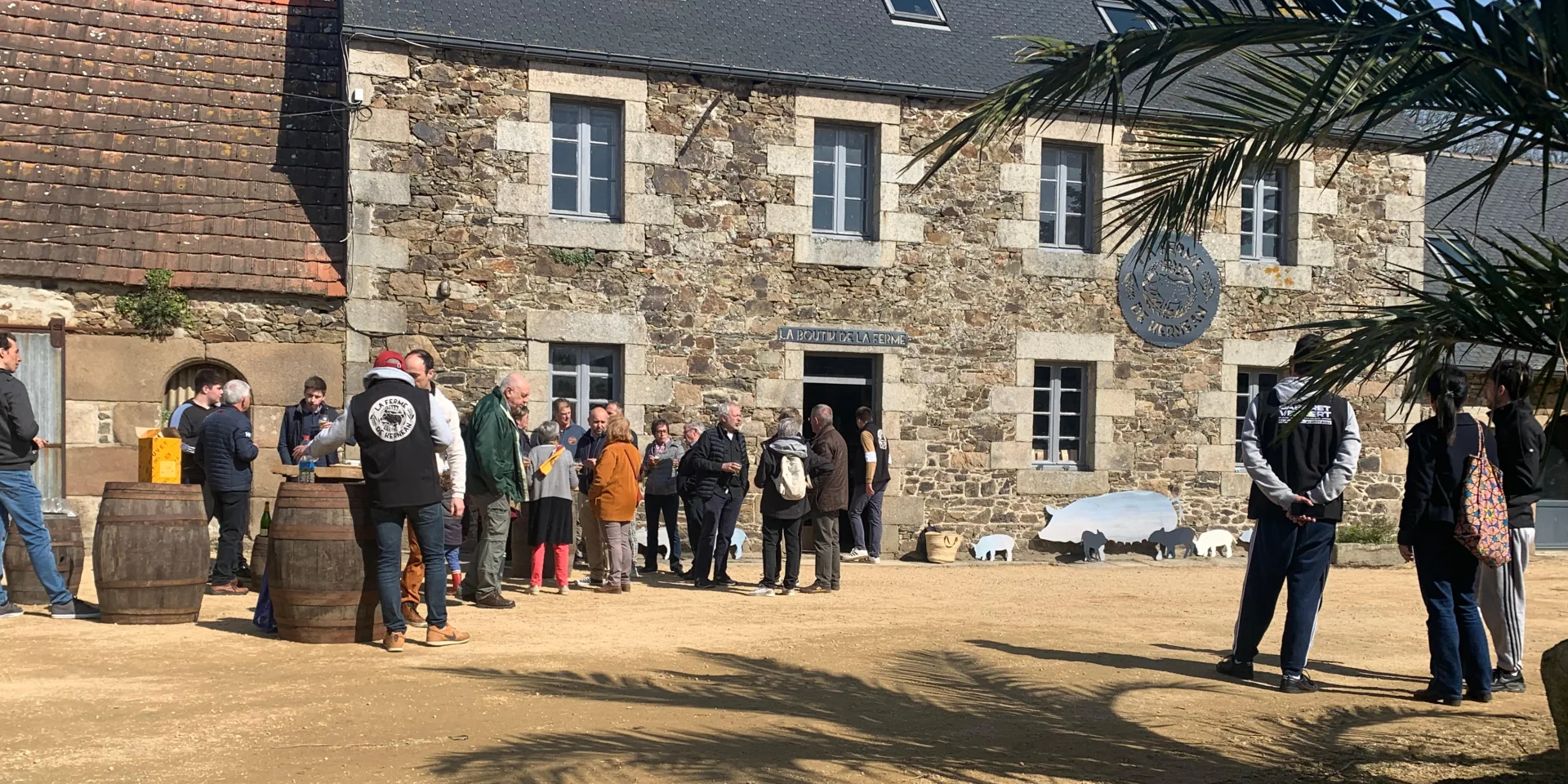 Visite commentée de la Ferme de Kernéan - Elevage porcin bio à Pleumeur-Bodou