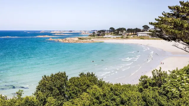 Spot de surf Bretagne plage de Trestel