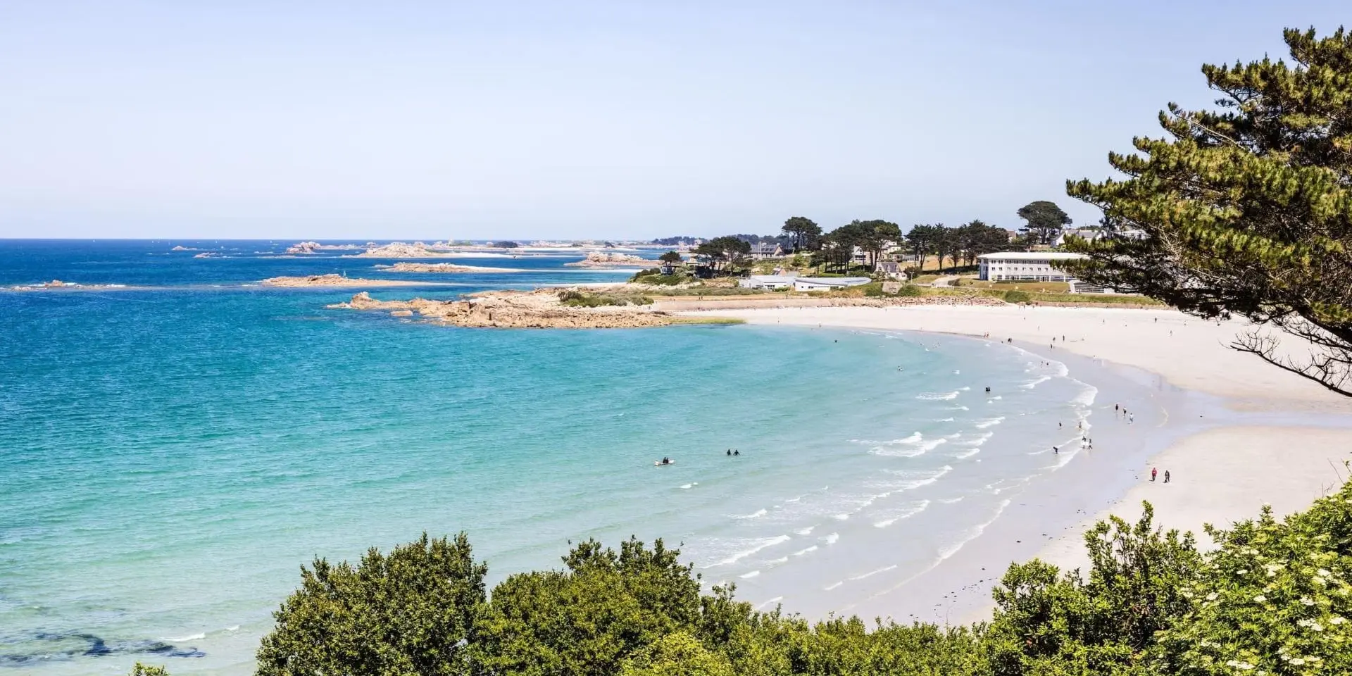 Spot de surf Bretagne plage de Trestel