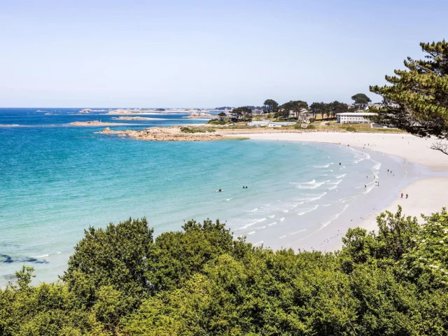 Spot de surf Bretagne plage de Trestel