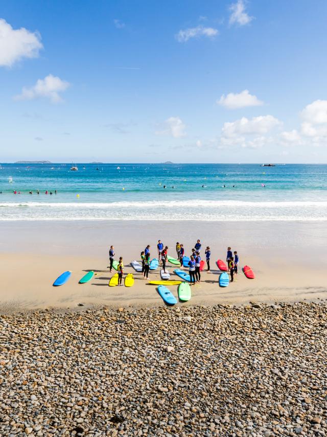 Surfing At Trestraou Loeil De Paco