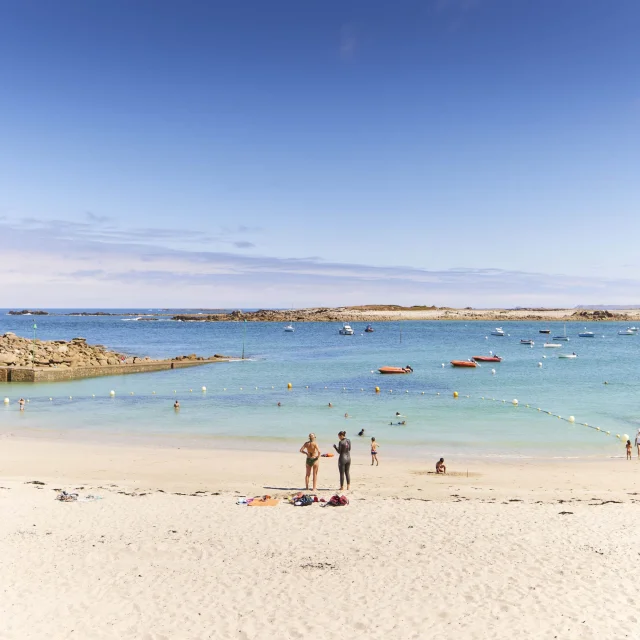 Plage de Pors Gelen - Ile Grande - Pleumeur-Bodou