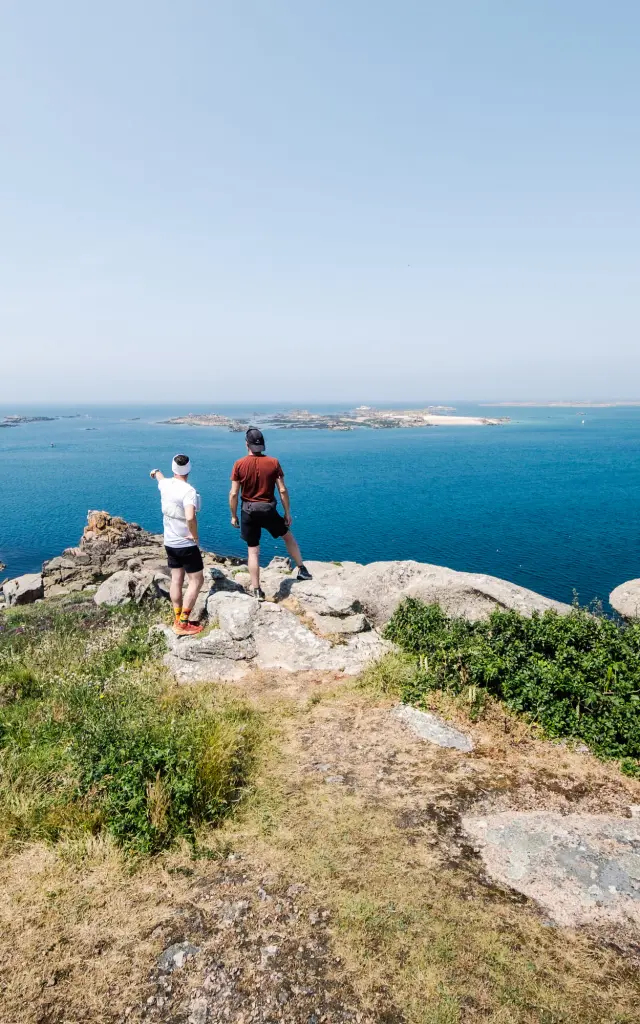 Balade trail sur l'Ile Milliau - Trébeurden