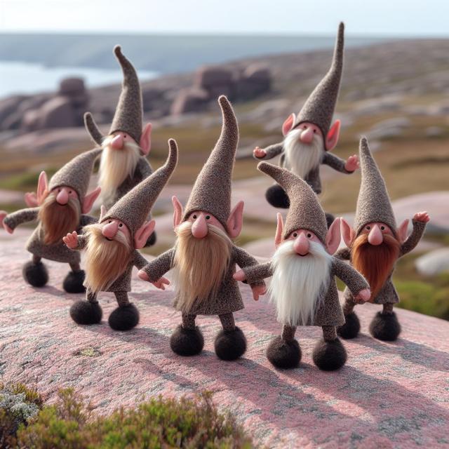 Korrigans Dancing On The Moor Atop Dune Cliffs 6