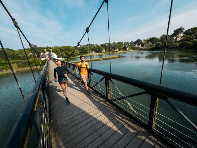 Trail autour de Tréguier - Passerelle Saint François