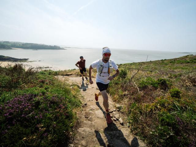 Trail sur le GR34 à Beg Léguer- Lannion