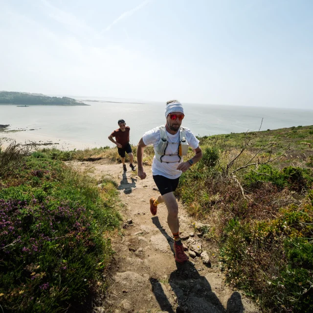 Trail sur le GR34 à Beg Léguer- Lannion