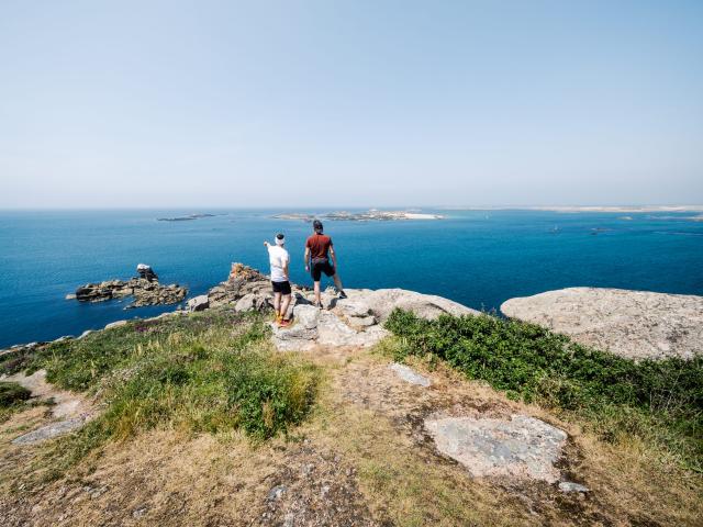 Balade trail sur l'Ile Milliau - Trébeurden