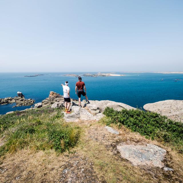 Balade trail sur l'Ile Milliau - Trébeurden