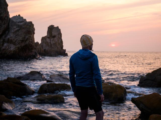 Sunset Pors Scaff Simon Pouyet