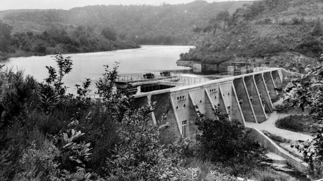 Barrage de Kernansquillec en 1930