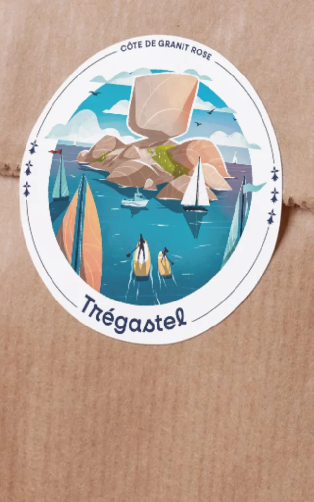 autocollant Trégastel