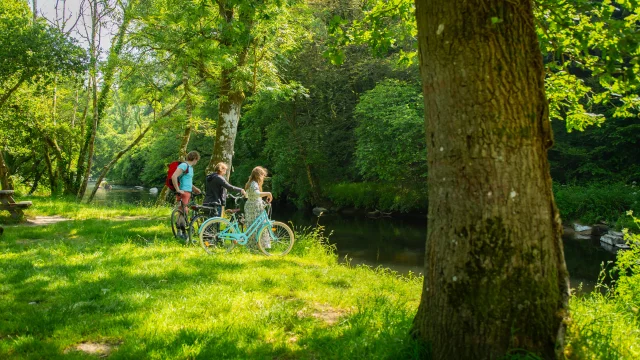 Sortie vélo à la plage de Trégrom