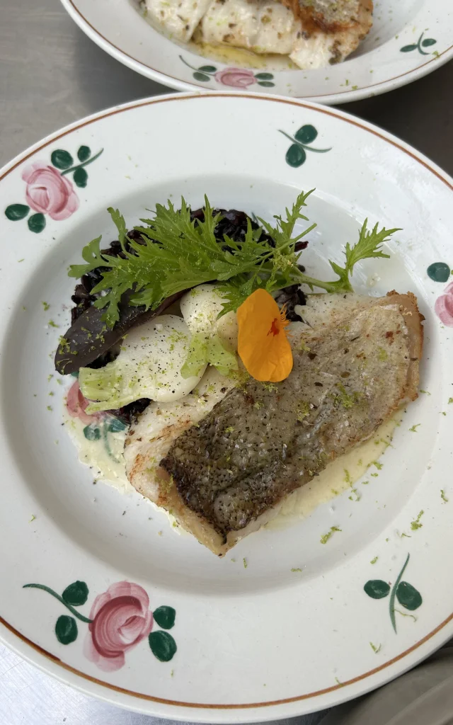 Assiette poisson - Antan