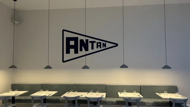 Un table du Restaurant Antan à Trébeurden
