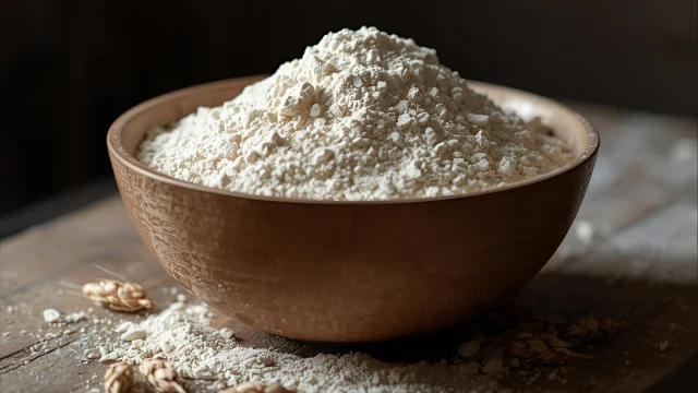 Bowl Of Ble Flour