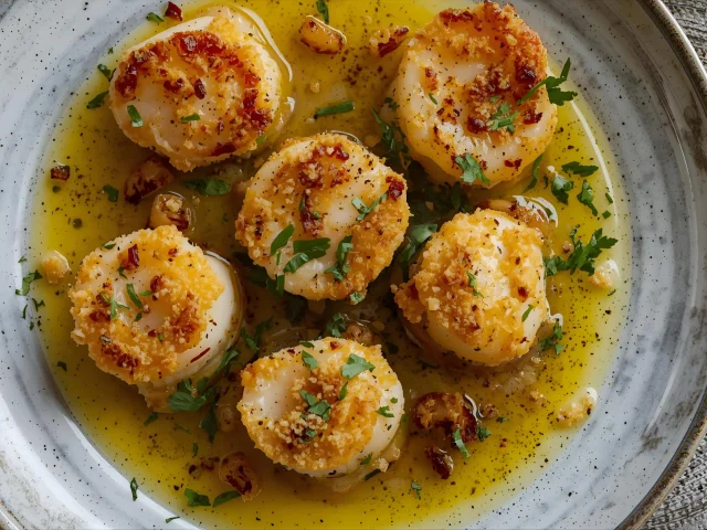 Coquille St-Jacques à la bretonne