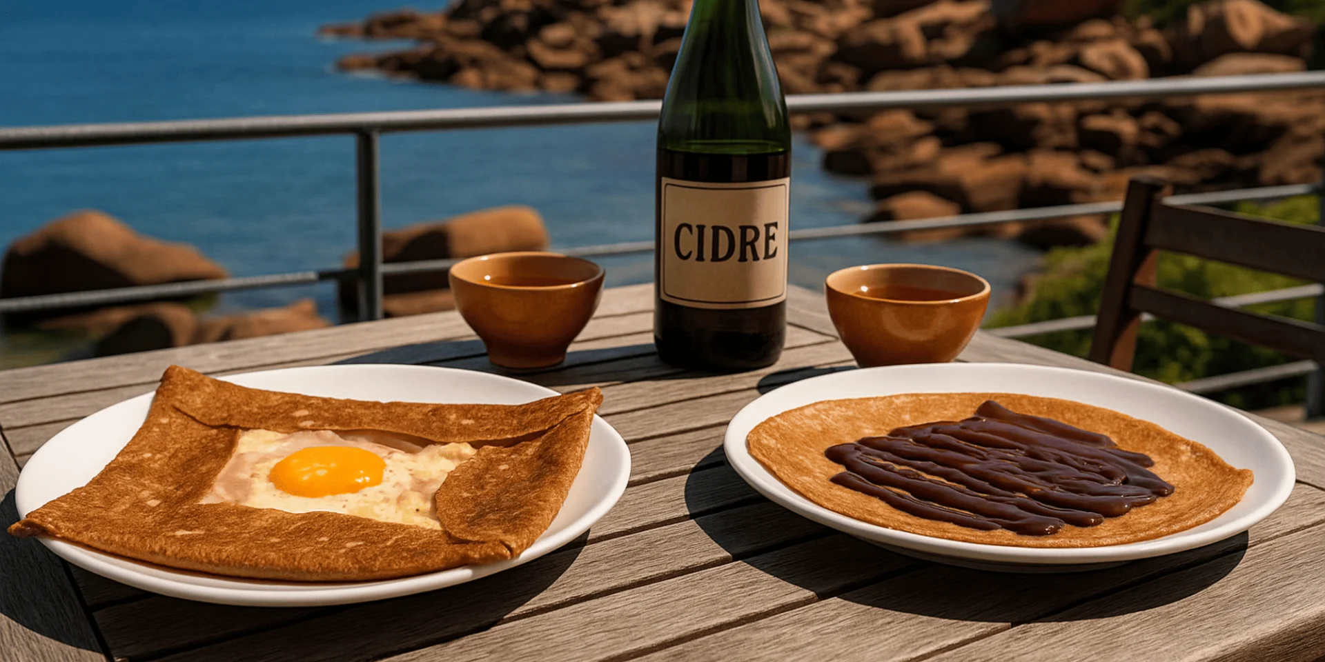 Creperie Sur La Cote De Granit Rose