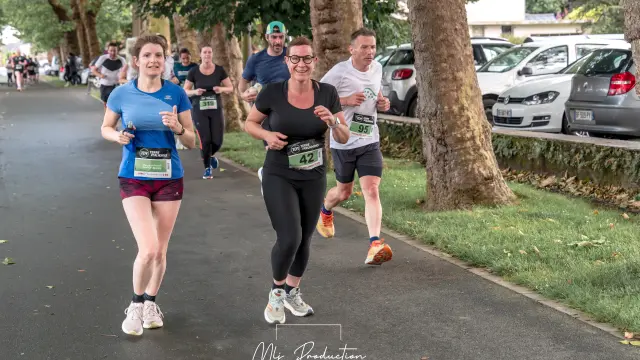 Des coureurs sur un course à pied à Lannion