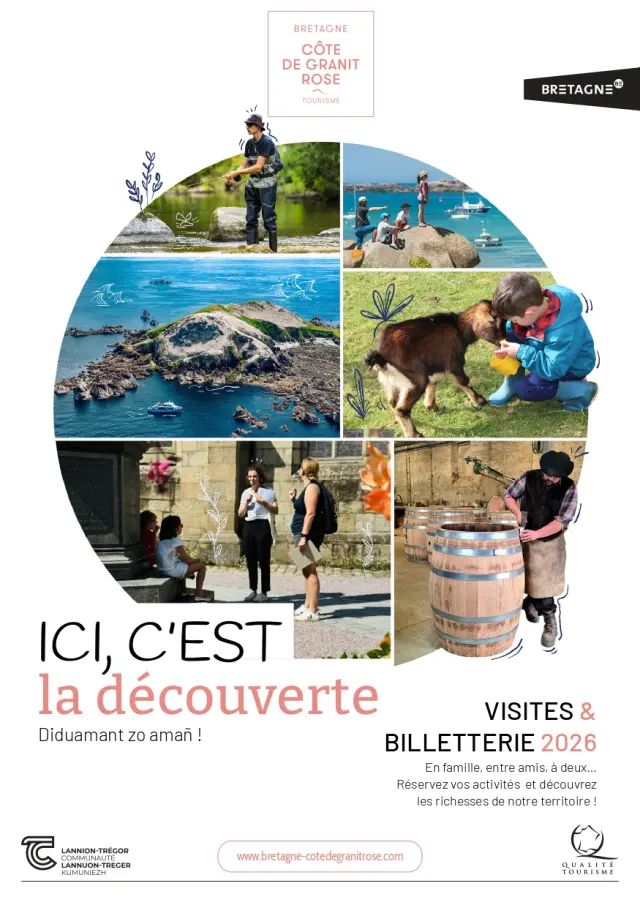 Couverture livret billetterie Ici c'est la découverte 2026