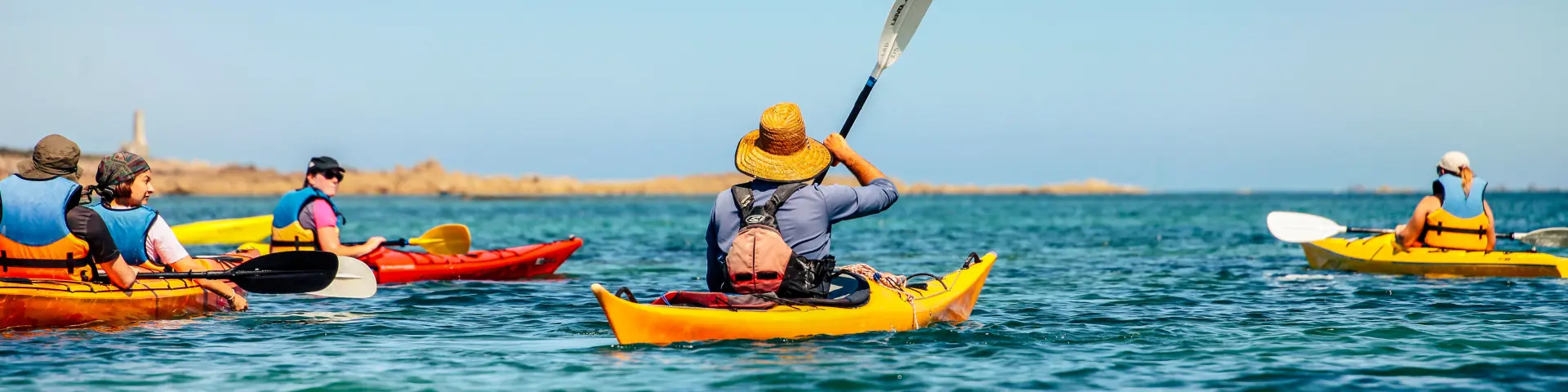 Kayak de mer autour de l'Ile d'Er - Capitaine d'un jour