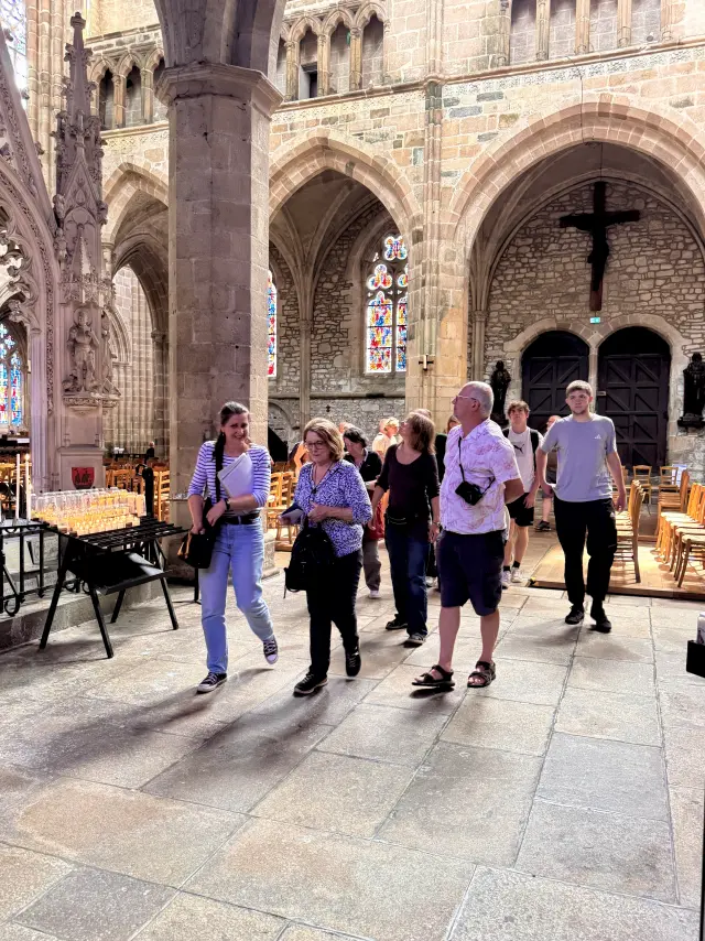 Visite guidée groupe Tréguier Cathédrale St Tugdual