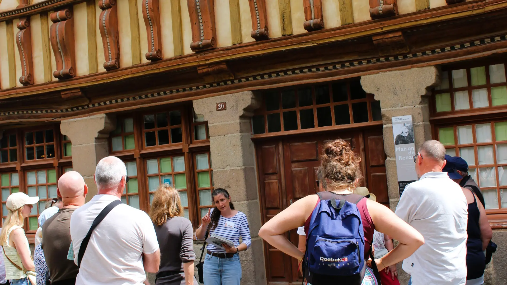 Visite guidée groupe Tréguier Maison Ernest Renan